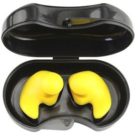 Resim Springsun Sarı Silikon Yüzme Kulak Tıkacı - Su Geçirmez, Konforlu Ve Yeniden Kullanılabilir, Su Sporları İçin Uygun Çok Renkli 