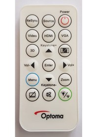 Resim Optoma Ir29033 S315 S316 W310 W312 W316 Wu334 X312 X315 X316 Projeksiyon Kumandası 