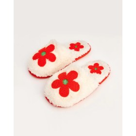 Resim DODO - Papatya Desenli Kadın EV Terliği 