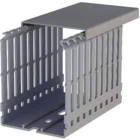 Resim Klemsan 0.0.0.5.556080 Kkd 6080 60X80 Kablo Kanalı (Gri) ( 24 Metre - 1 Kutu ) 