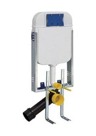 Resim Creavit Mat Siyah Gömme Rezervuar Seti - 1 Siyah 