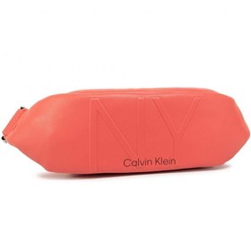Resim Calvin Klein Ny Shaped Waistbag Md Kadın Bel Çantası Coral - Coral / STD 
