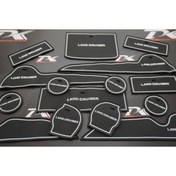 Resim Toyota Land Cruiser Dk Tuning Lc200 2016 Araç Içi Silikon Kaymaz Ped Kaplama Seti 