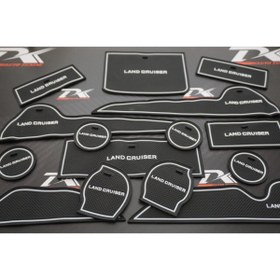 Resim Toyota Land Cruiser Dk Tuning Lc200 2016 Araç Içi Silikon Kaymaz Ped Kaplama Seti 
