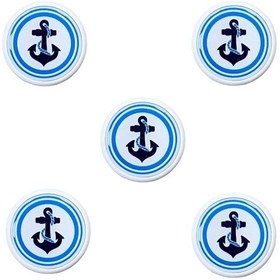 Resim 5 Adet Çocuk Odası Mobilya Kulp Tekli Düğme Çap 55 Mm Çapa 