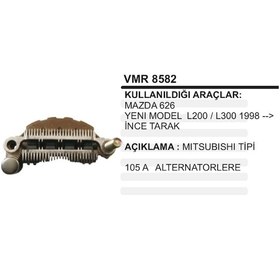 Resim Diot Tablasi L300 Ym Mazda 626 Mits.Canter Prestij 504629492 