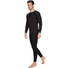 Resim Yetişkin Termal İçlik - Thermoform - Heavy - Unisex - Siyah - M 