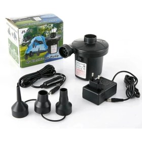 Resim Nurcamp 220v Çakmaklık ve Priz uyumlu Elektrikli Şişme Yatak Pompası Bot Simit Şişme Koltuk Deniz Yatağı 