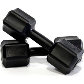 Resim Ecgspor 2 KG x 2 Adet 4 KG Dambıl Seti 4 KG Dumbell Set Siyah 