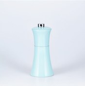 Resim Bisetti Verona Light Blue Lacquered Ahşap Tuz Değirmeni - 130mm 