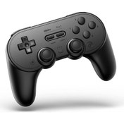 Resim Pro 2 Bluetooth Controller Nintendo Switch Kablosuz Oyun Kolu , Pc, Macos, Android, Steam & Raspberry Pi Black Edition 