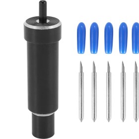 Resim EnigmaticE Cricut Maker Explore, Air ve Air 2 Kesim Plotter Için Yedek Derin Kesim Bıçağı + Muhafaza Derin Noktalı Deepcut Bıçağı (Yurt Dışından) 