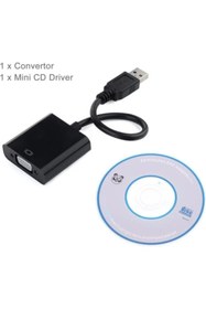 Resim MOLIX Usb 3.0 To Vga Çevirici Dönüştürücü Adaptör Kablosu 