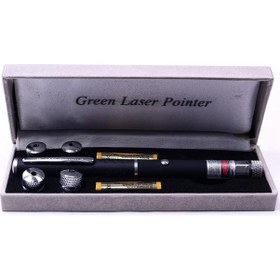 Resim Pilli Yeşil Lazer Kalem Pointer 