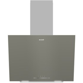 Resim Arçelik ADE 604-1 G 60 cm Gri Cam Duvar Tipi Ankastre Davlumbaz 