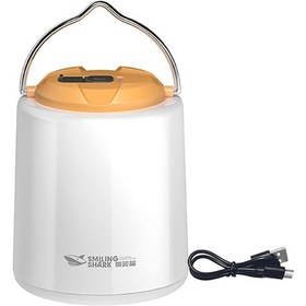 Resim Gajeena Usb Şarjlı Ipx6 Su Geçirmez Led Kamp Feneri, 3 Aydınlatma Modu, 1200mah Pil, Taşınabilir El Tutuculu Beyaz Ly-8223a Beyaz 