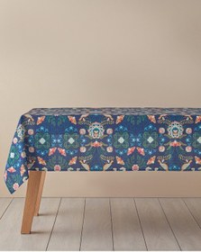 Resim English Home Perfection Polyester Masa Örtüsü Lacivert Lacivert 