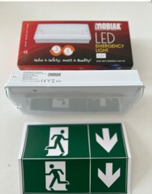 Resim Mobıak - Led Acil Aydınlatma Armatürü - Avrupadan İthal, Ce, Rohs Şeffaf 