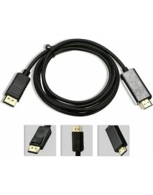 Resim Platoon3 Metre Display Port To HDMI Kablo Dısplay HDMI 3 Metre Displayport HDMI Kablo 