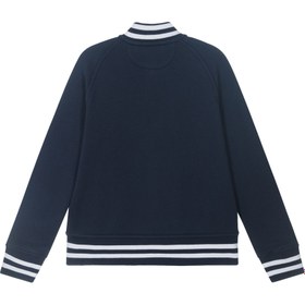 Resim Çocuklar için Polar Beyzbol Ceket - Mavi - 5Y 