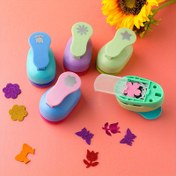Resim 1 adet Scrapbook Delikli Kesici Kağıt Kesici Kart El Sanatları Baskı DIY El Yapımı Malzeme Kağıt Kesici Kabartma Daha Keskin Rastgele Renk 1.5cm 