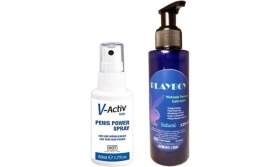 Resim Hintohu Erkeklere Özel Sprey 50 Ml + Playboy 125ml Lubricant Gel 