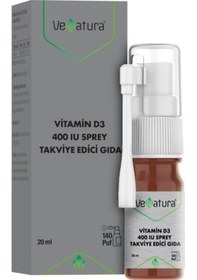 Resim Venatura Vitamin D3 400 Iu Sprey 