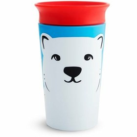 Resim Munchkin Mucize 360° Wildlove Alıştırma Bardağı 12 ay+ 266 ml Ayı 