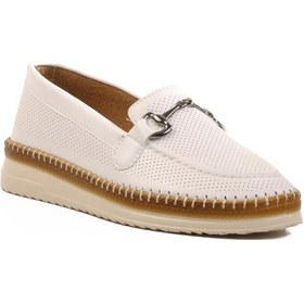 Resim Ayakmod 651562 Z Hafif Esnek Kadın Beyaz Günlük Ayakkabı Beyaz 