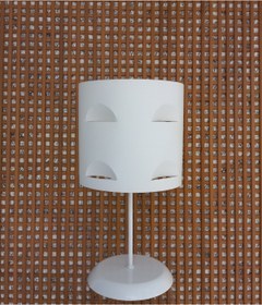 Resim ONAY M MOTİFLİ BEYAZ KUMAŞ KAPLAMA 2.Lİ SET YATAK ODASI GENÇ VE ÇOCUK ODASI AVİZE VE ABAJUR SETİ 