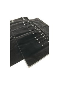 Resim Deri Kumaş Siyah Renk 69 / 33 Cm Kolye-zincir Sergileme Seyahat Çantası 