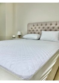 Resim Kapitone Fitted Alez Su Sıvı Geçirmez Alez Yatak Koruyucu Alez 