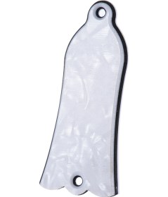 Resim Geeroyoo Gitar Teli Ayar Kapağı - 2 Delikli Lp/sg Modeli Uyumlu - Pvc+selülöz Yapısı - Beyaz İncili - Kolay Kurulum 