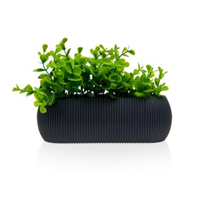 Resim Gondol Coral Oval Saksı - 0,55 lt - Asorti 