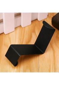 Resim Lunoart Kapı Ve Dolap Arkası Metal Askı Seti 4 Lü Bornoz Havlu Çanta Askılığı Siyah 