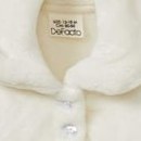 Resim Defacto Kız Bebek Bebe Yaka Düğmeli Pelüş Hırka E8772a525auer233 Ekru 