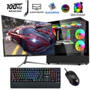 Resim Izoly ST998658 i5-12400F 16 GB 512 GB M.2 NVMe RX580 8 GB 24" Free Dos Masaüstü Oyuncu Bilgisayarı 