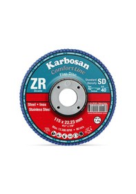 Resim Karbosan Premium 115 Flap Disk Zr 40 - 983450 