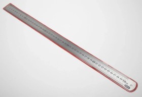 Resim 50cm 2350 Demir Cetvel Gri 