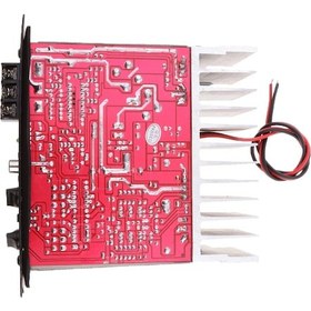 Resim Suntek Araç Ses Amplifikatörü Subwoofer Bas 12v 150w Modülü 