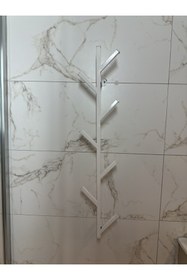 Resim lyla concept Fidan Metal Antre Çanta ,banyo Bornoz Ve Havlu Askılık (7 ASKILI - 75CM) 