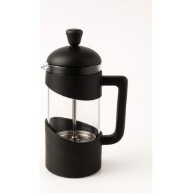 Resim PremiumPort Kapasite 350ML Siyah French Press, Pratik ve Şık Kahve Demleme Aracı 