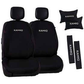 Resim Skoda Kamiq Nakışlı Oto Minder Ve Konfor Seti 