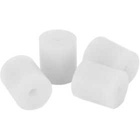 Resim Padalink Yüksek Sıcaklık Dayanıklı Silikon Isı Yatağı Denge Sütunu - Prusa İ3 Plus, Anet A8, Ender 5 Plus Uyumlu - Titreşimi Azaltan 3d Yazıcı Aksesuarı Beyaz 