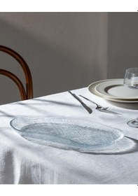 Resim Madame Coco Hector Oval Servis Tabağı - Büyük Boy - Şeffaf Taba0000000162 