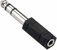 Resim 3.5 mm 6.3 Mm Jack Çevirici Piyano Için Kulaklık Çevirici 