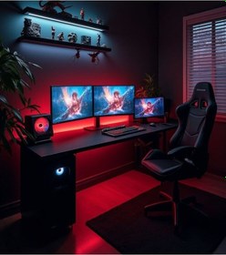 Resim 50 Cm Şeffaf 8 Renk Kumandalı Sese Duyarlı Renk Değiştiren Rgb Çubuk Şerit Led Işık Sb-6541 
