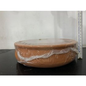 Resim Mahir Güveç Toprak Büyük Tava 26- 28 CM 8 - 10 Kişilik 