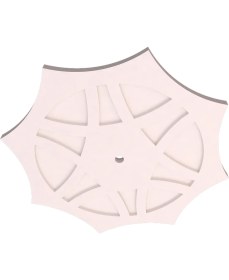 Resim Motifpiyer Lamba Tavan Göbeği-Sekizgen-egri-01-56cm-2 Adet 