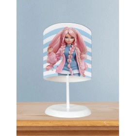 Resim Çocuk Odası Renkli Desenli Abajur, Sevimli ve Şık Dekorasyon Seçeneği 